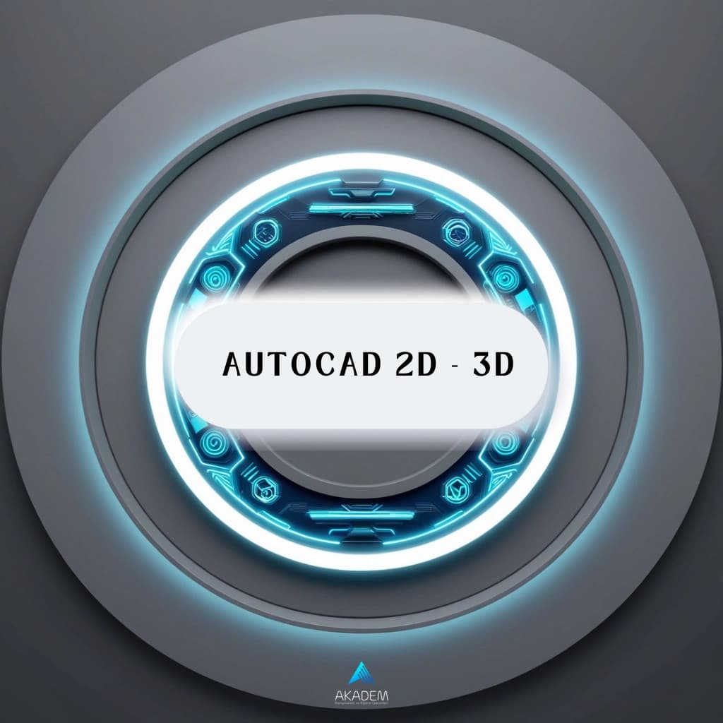 AutoCAD 2D – 3D Eğitimi