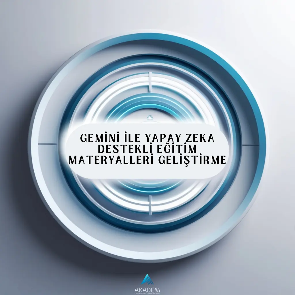 Gemini ile Yapay Zeka Destekli Eğitim Materyalleri Geliştirme Eğitimi kurumsal eğitim programından bir kare