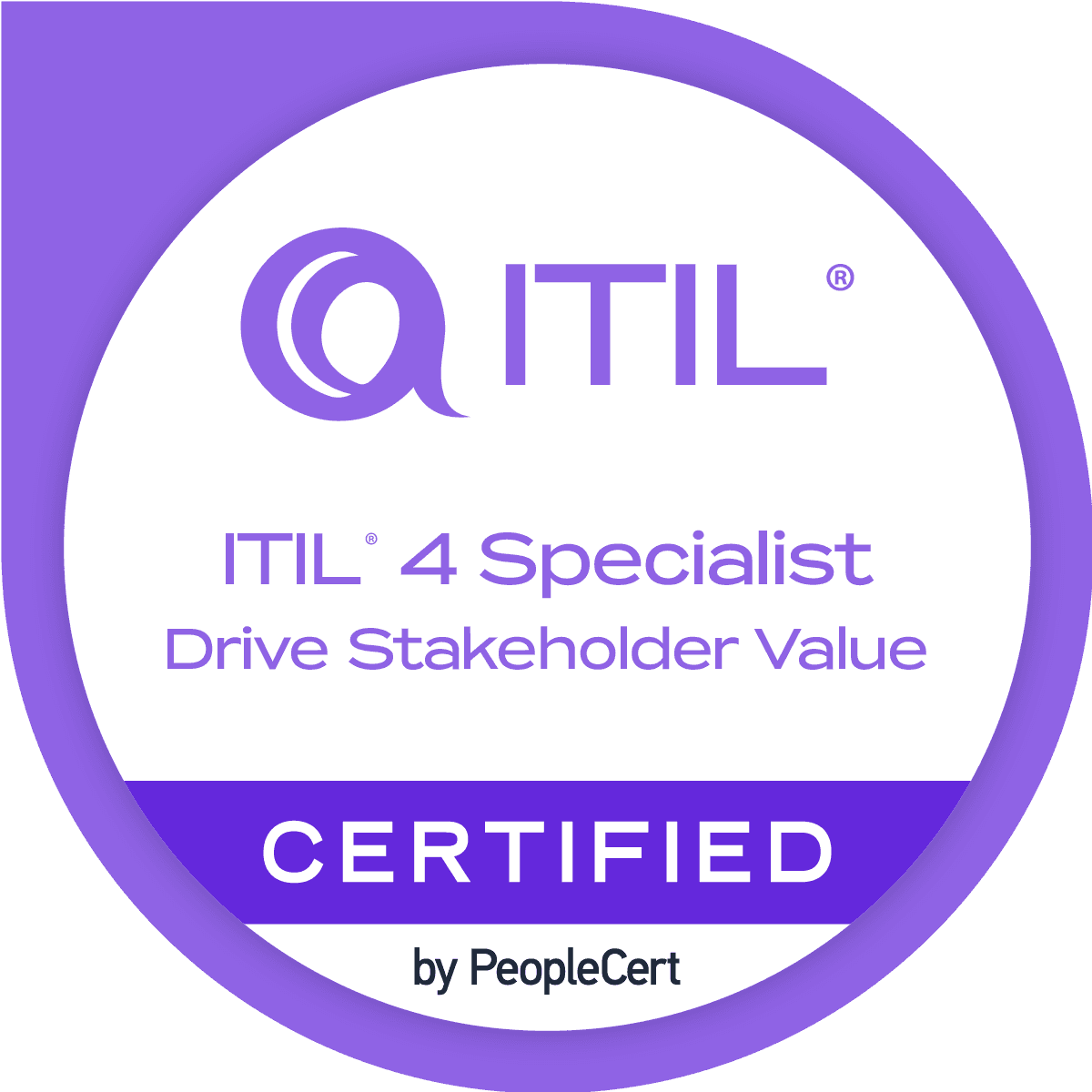 ITIL® 4 Specialist: Drive Stakeholder Value (DSV) Eğitimi